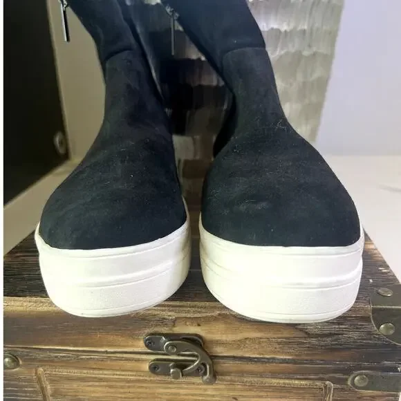 J/Slides Tristan Faux Fur Lined Waterproof Sneaker Boots - Picture 4 of 14